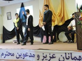 اجرای تئاتر شمس پرنده توسط گروه هنری کانون شعر و ادب آموزشکده سما اندیشه