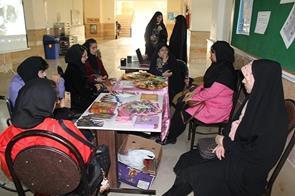 برپایی نمایشگاه حجاب و عفاف در دانشگاه آزاد اسلامی واحد سما اندیشه