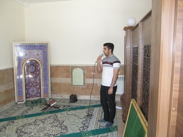 کسب مقام سوم مسابقات قرآن در سما (طرح قدس) توسط دانشجوی آموزشکده سما اندیشه علی کامبخش در رشته اذان  